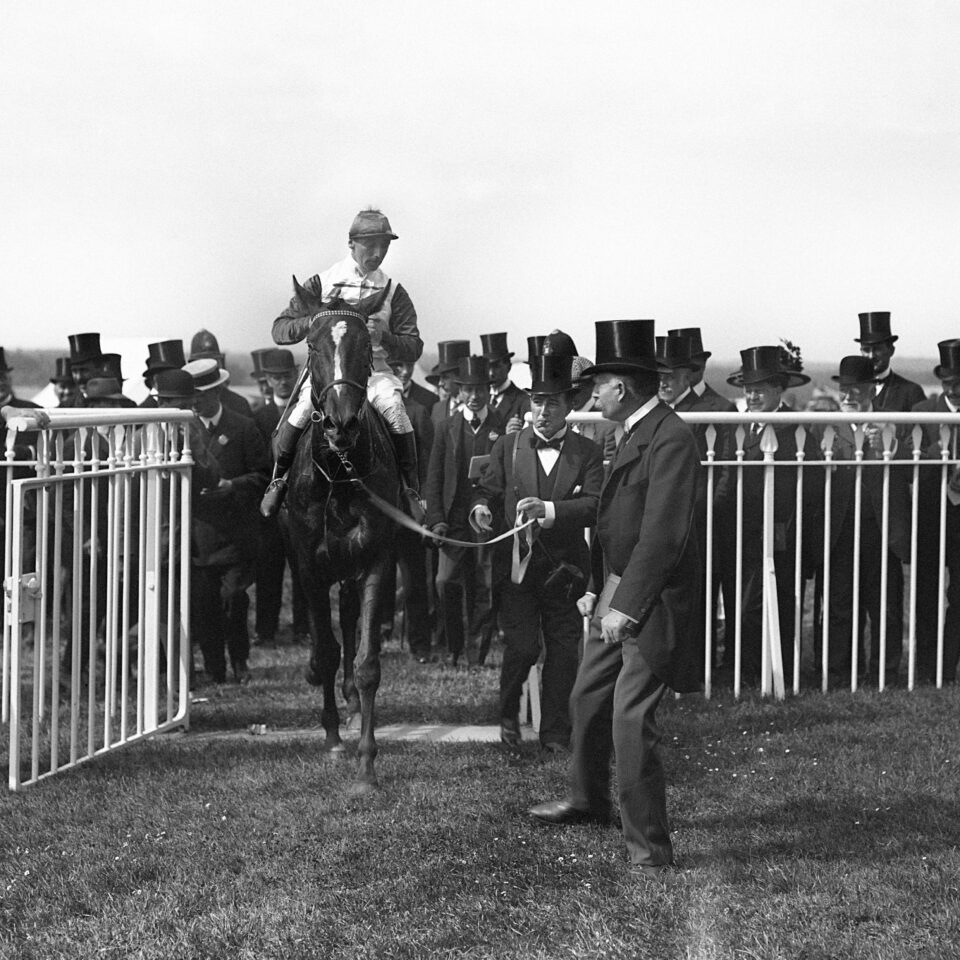 Bayardo winning the Gold Cup